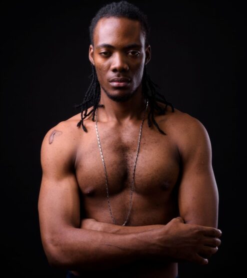 male vulnerability healing story young-handsome-muscular-african-man-with-dreadlock